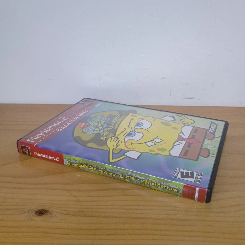 SpongeBob SquarePants: Battle for Bikini Bottom PlayStation 2 No Manual
